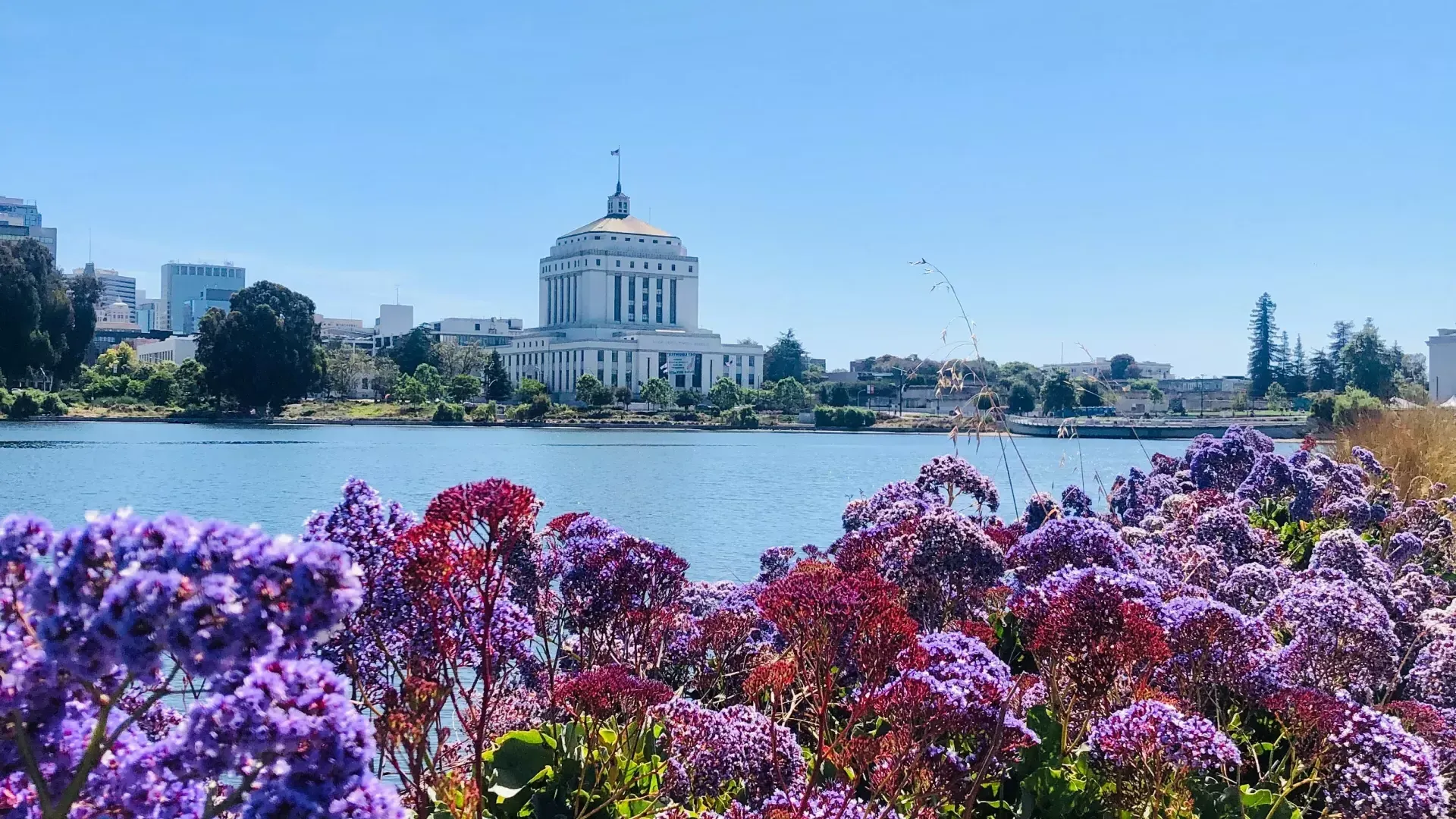 Lago Merritt en Oakland.